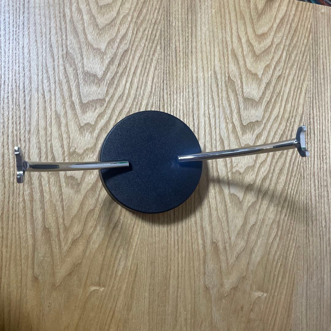 シルバーディスクオブジェ　キネティックアート