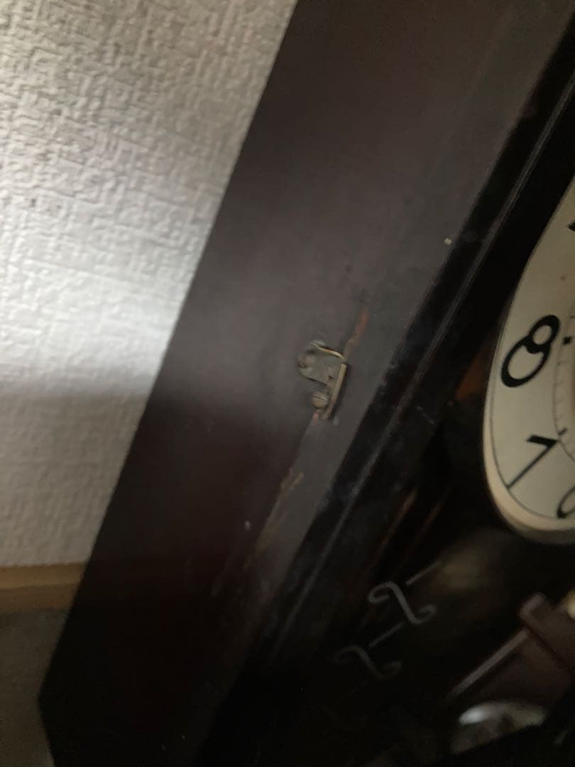 林時計 文化型数打式 8日巻柱時計 調整済 1週間連続稼働確認OK