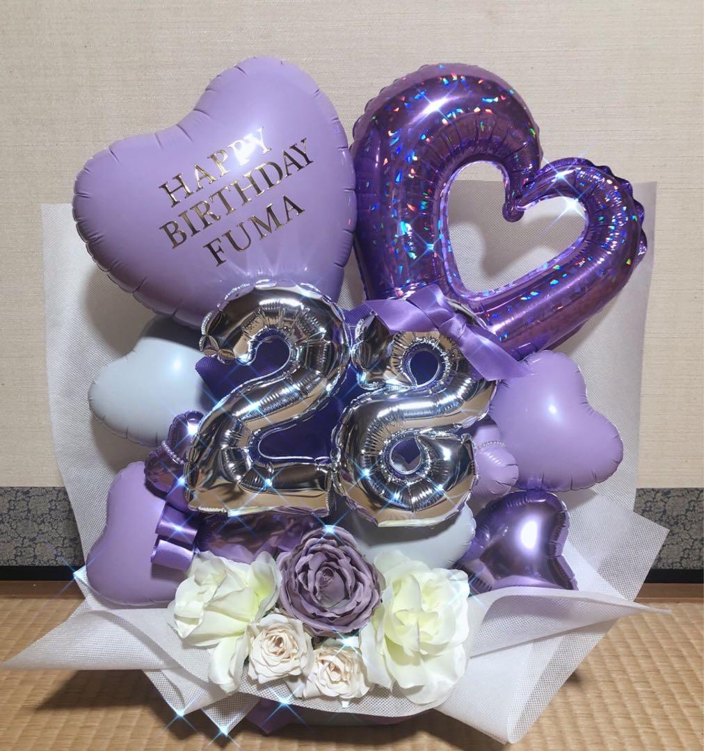バルーンギフト　バルーンアレンジ  生誕祭　誕生日　推し　プレゼント