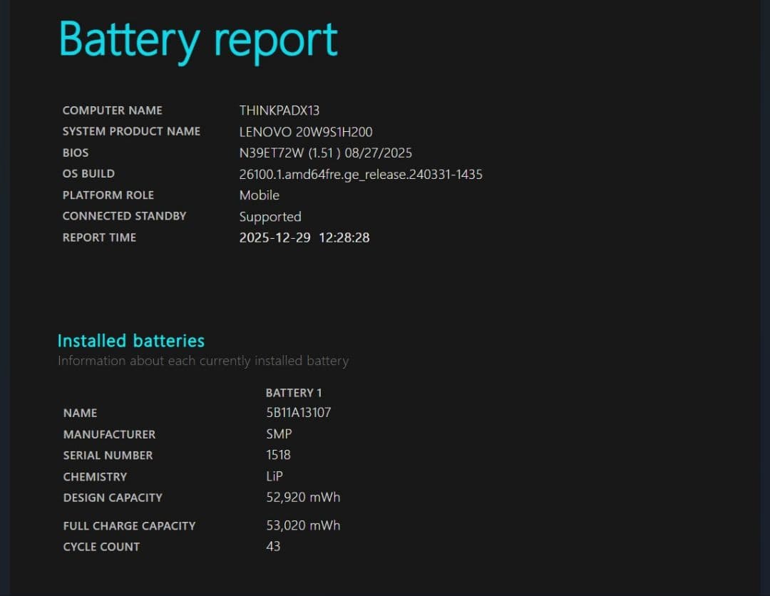【訳あり】ThinkPad X13 Yoga Gen2 / i5 / 16GB