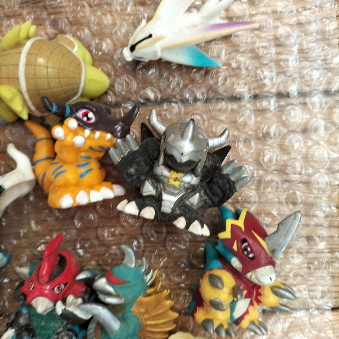 デジモン　フィギュア　ソフビ　指人形