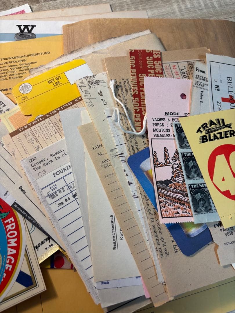 ジャンクジャーナル 紙ものセット