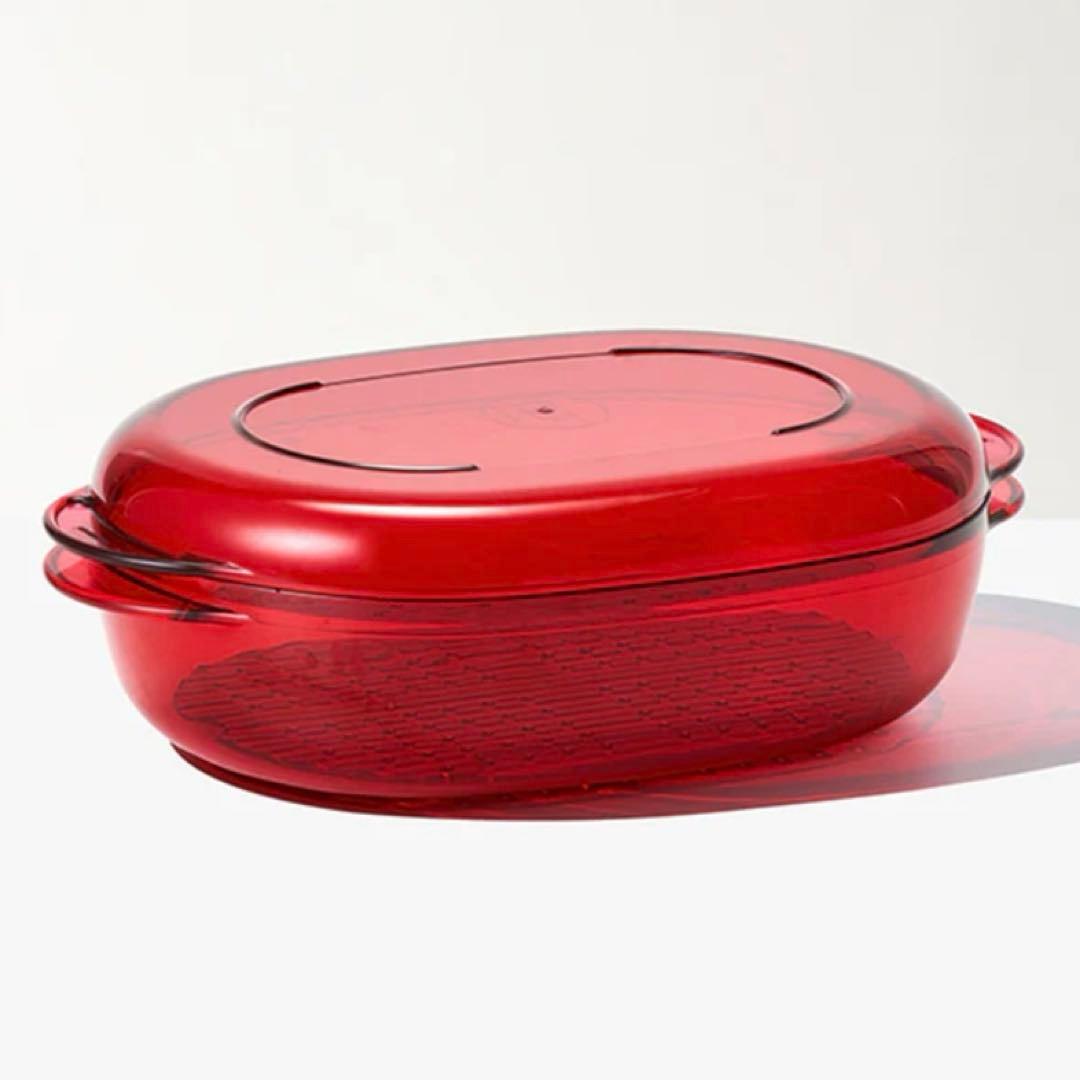 ◎レンジ対応◎ タッパーウェア　タッパーウェーブ2000 だ円中