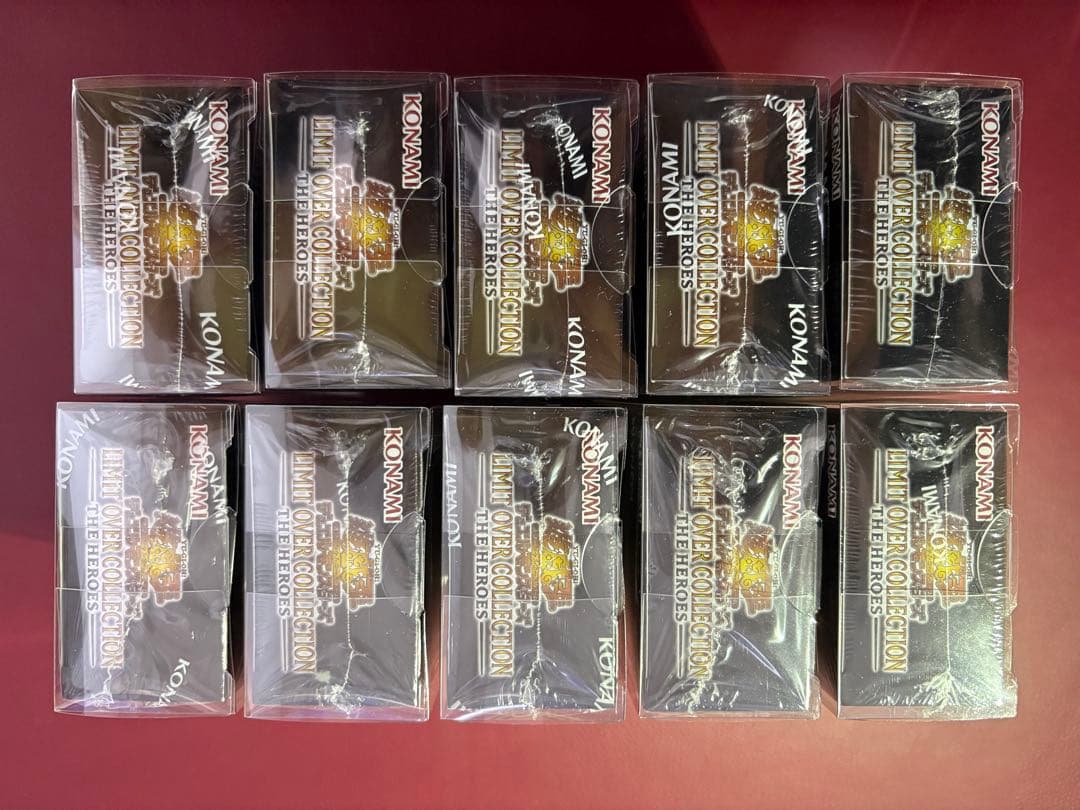 遊戯王OCG デュエルモンスターズ LIMIT OVER COLLECTION THE HEROES 10 BOX