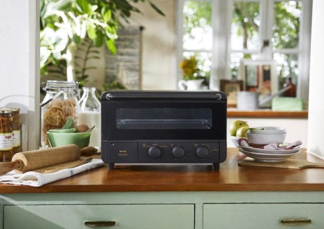 BRUNO スチーム＆ベイクトースター ブラック　新品未使用品