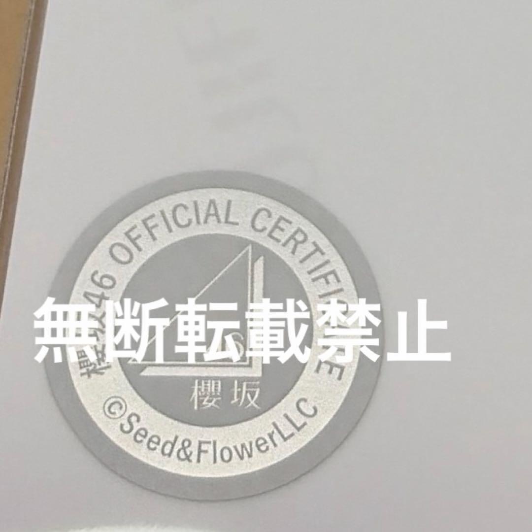 櫻坂46 守屋麗奈　生写真　5th ドレス 国立 直筆サイン