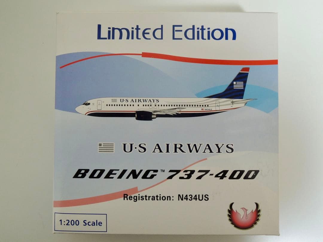 Phoenix 1/200 USエアウェイズ ボーイング737-400