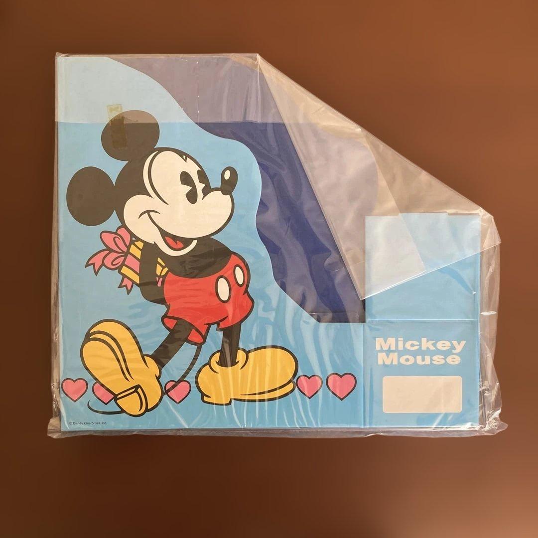 ミッキーマウス インデックス付きファイルボックス 3点セット