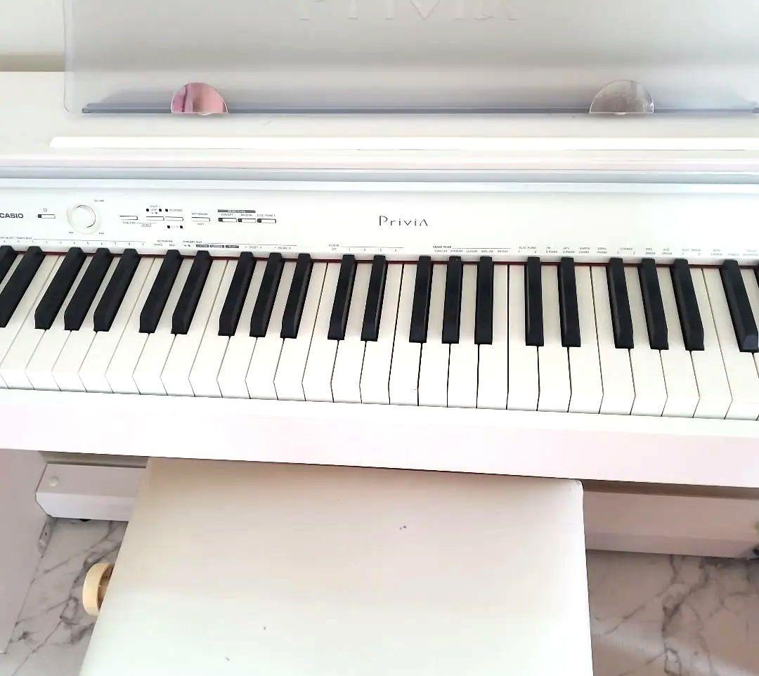 CASIO PX-760 ホワイト デジタルピアノ 椅子付き