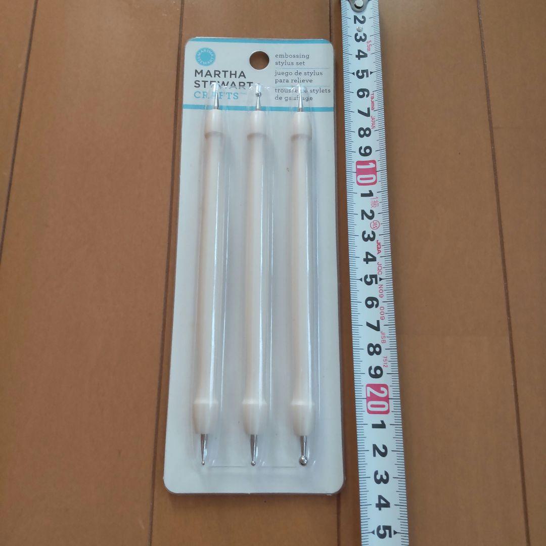 マーサスチュワート　スコアリングボード、スタイラスエンボッシングペン