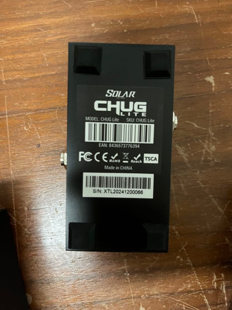 ギター Solar guitars Chug lite