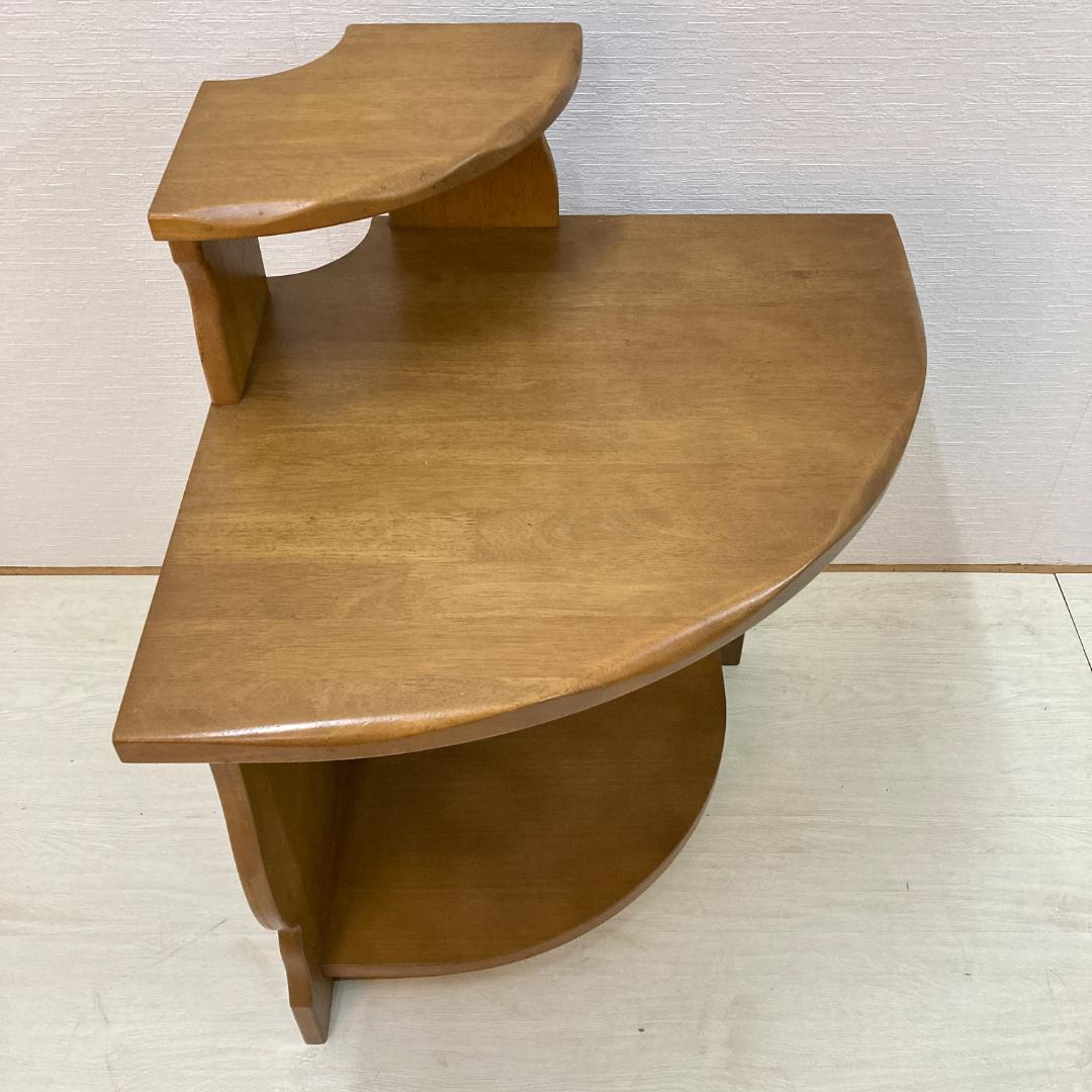 【カリモク】ルスティック　コーナーキャビネット　ラック　棚　カントリー