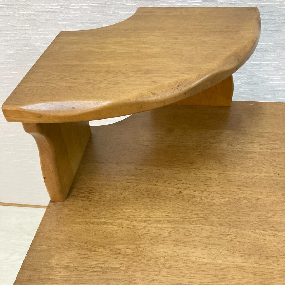 【カリモク】ルスティック　コーナーキャビネット　ラック　棚　カントリー