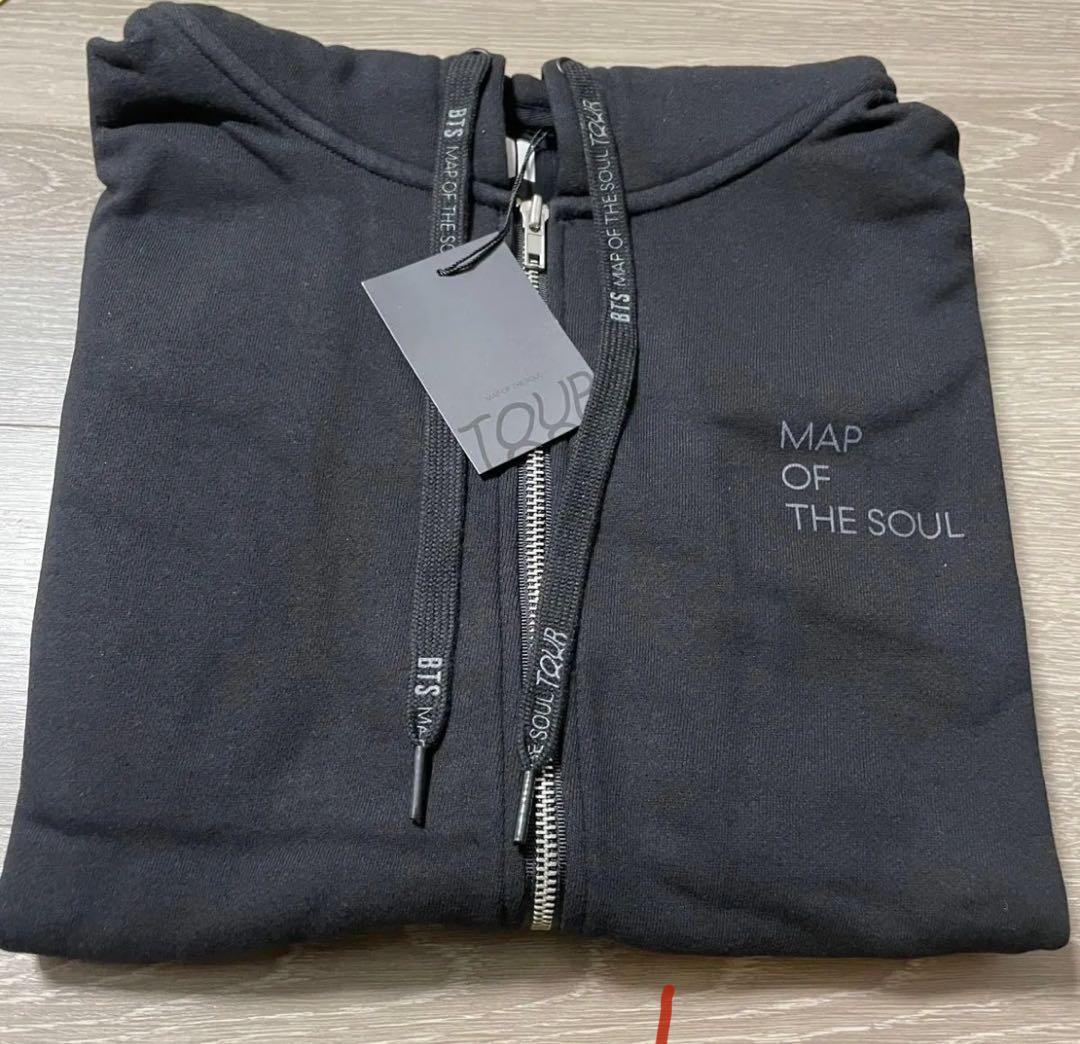 BTS MAP OF THE SOUL ジップアップフーディ　XL