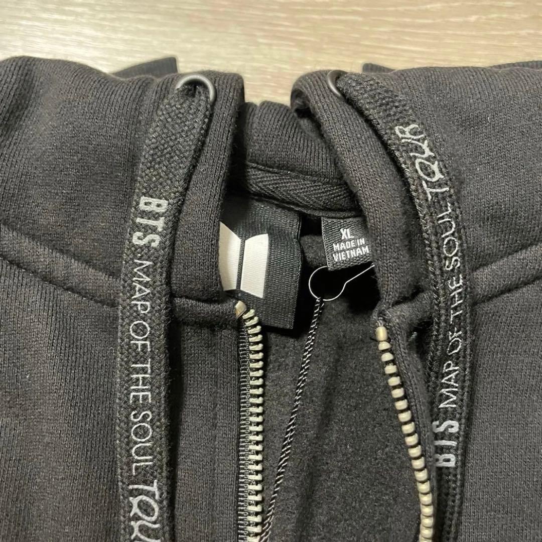 BTS MAP OF THE SOUL ジップアップフーディ　XL