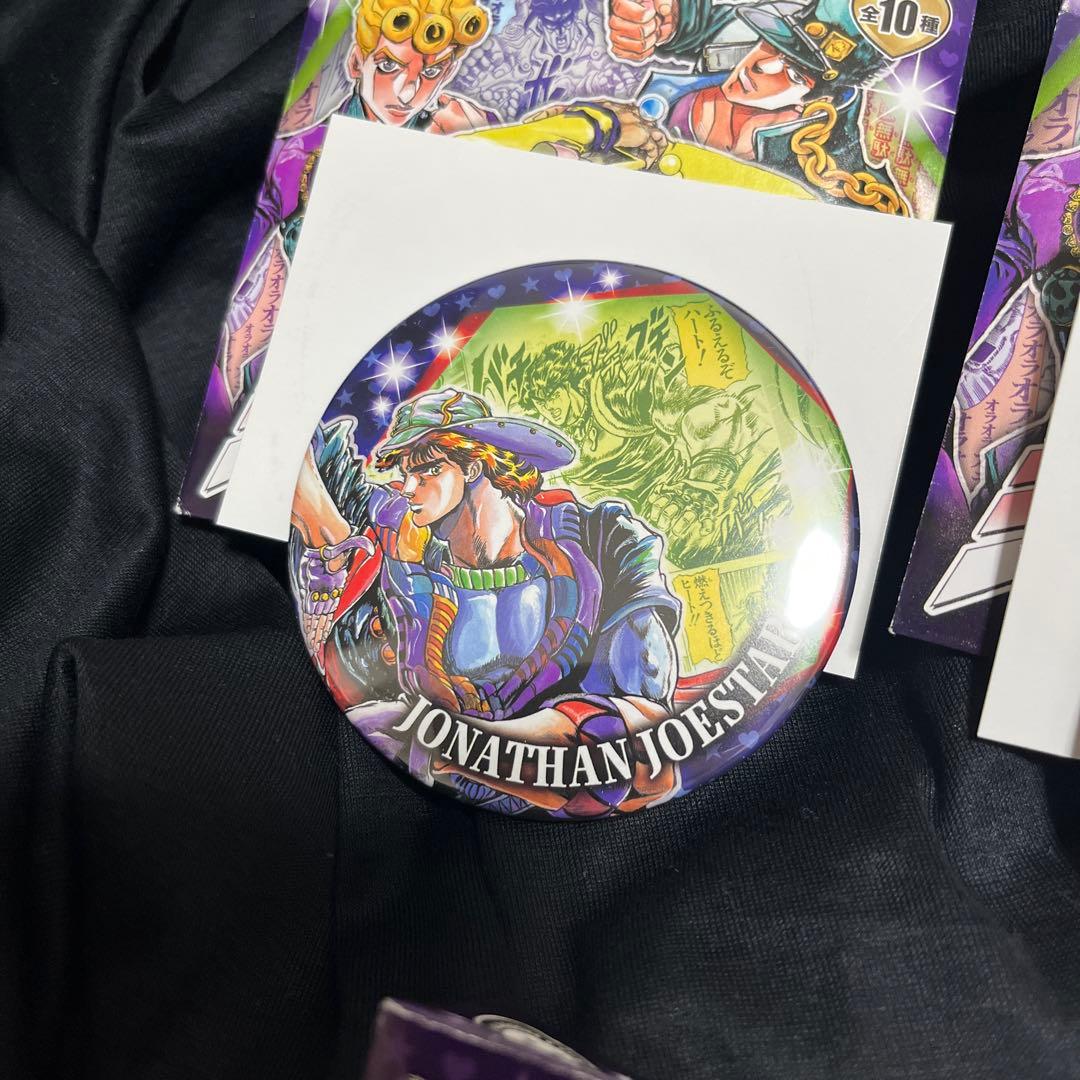 ジョジョの奇妙な冒険 ジョジョ展 缶バッジ JOJO 主人公 5個セット