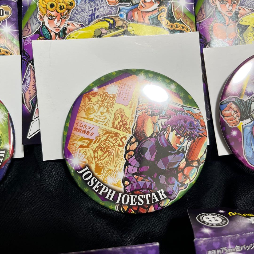 ジョジョの奇妙な冒険 ジョジョ展 缶バッジ JOJO 主人公 5個セット