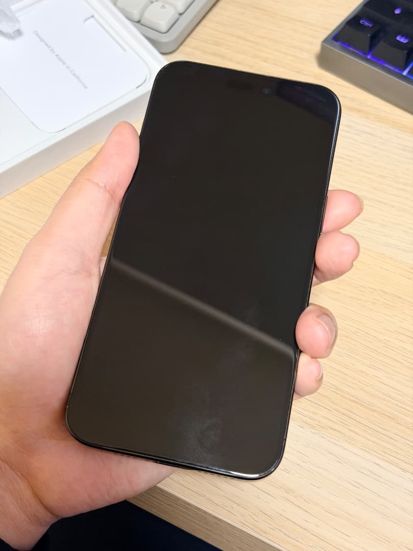 む*ん様 iPhone 15 Pro Max 256GB ブラックチタニウム S