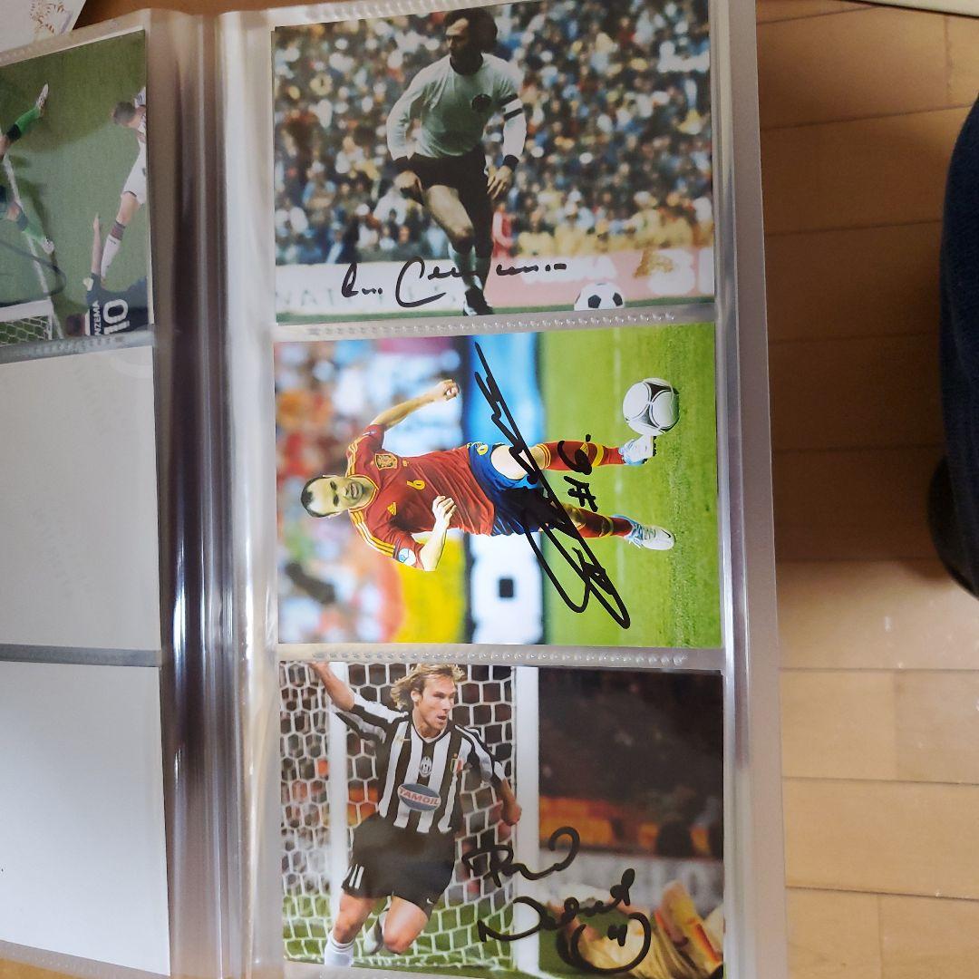 サッカー選手サイン　②　直筆サイン