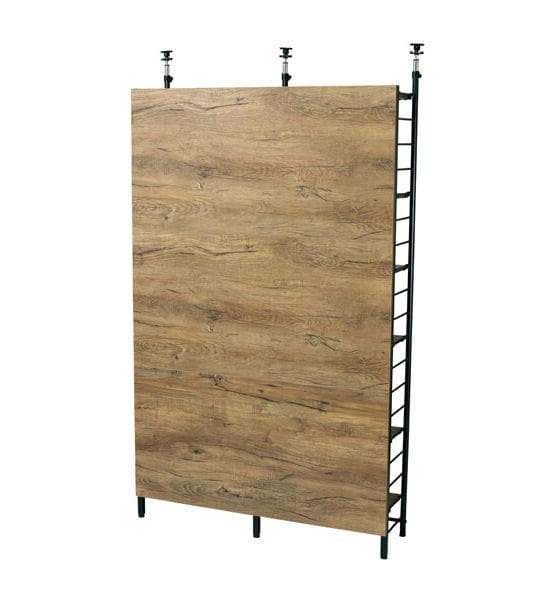 北欧風スクリーンラック幅117.5 間仕切り 壁面収納 突っ張りラック（71）