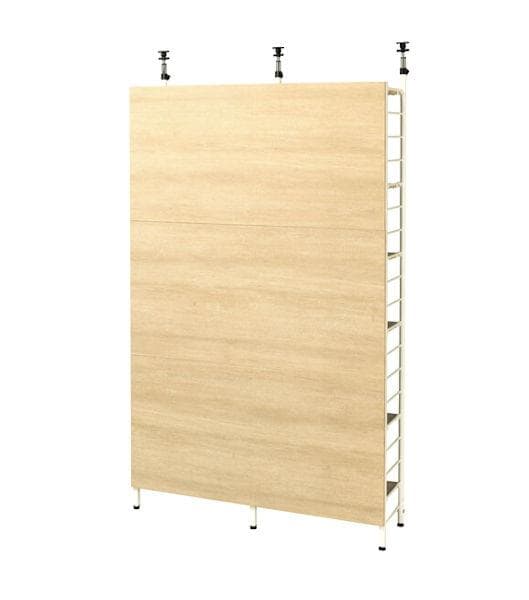 北欧風スクリーンラック幅117.5 間仕切り 壁面収納 突っ張りラック（71）