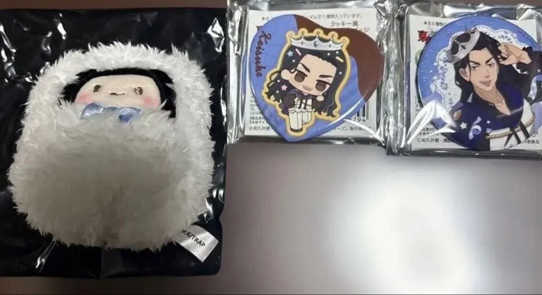 東京リベンジャーズ　場地圭介　まとめ売り　缶バッジ　くるみたぴぬい　その他