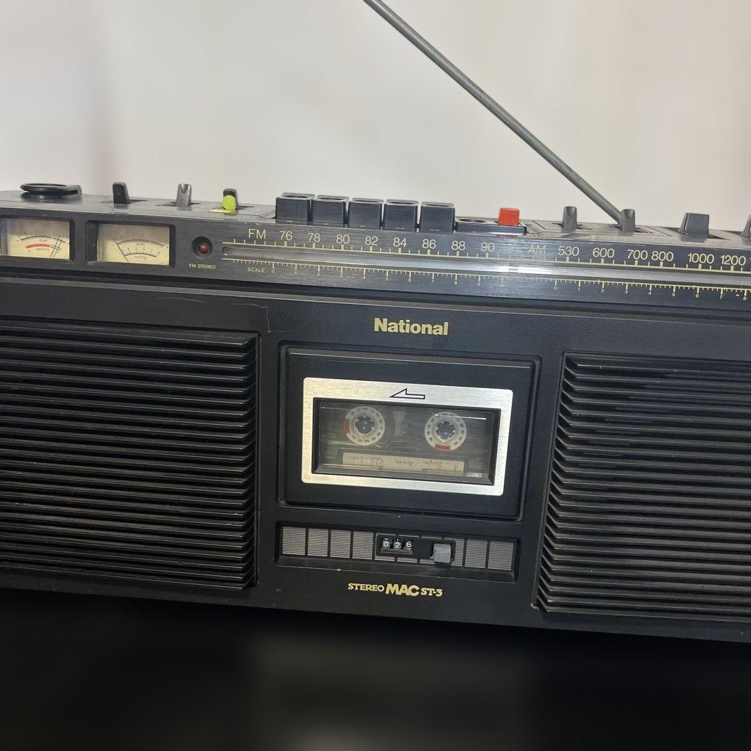 National MAC ST-3 ラジオ・ラジカセ中古品です。