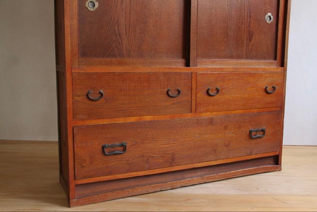 食器棚　収納棚　木製　古道具　古家具　和家具　ビンテージ　アンティーク　レトロ