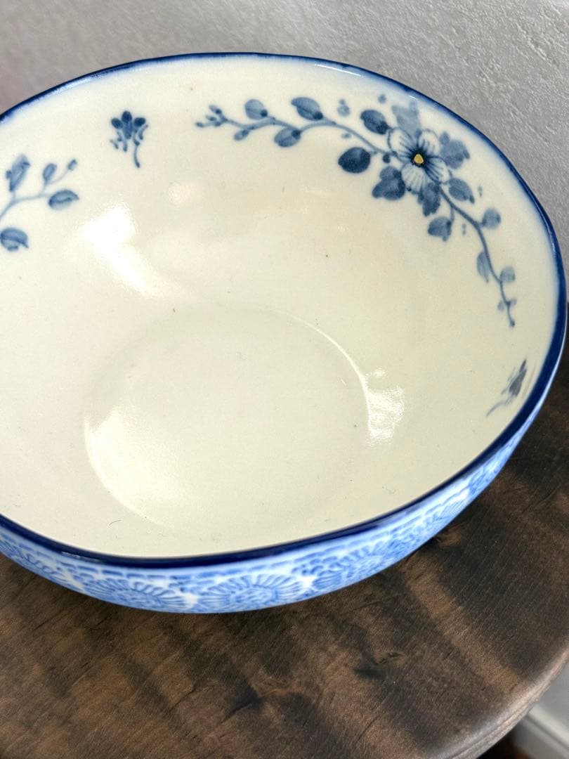 つちやまり 金彩入り 中型ボウル 未使用品