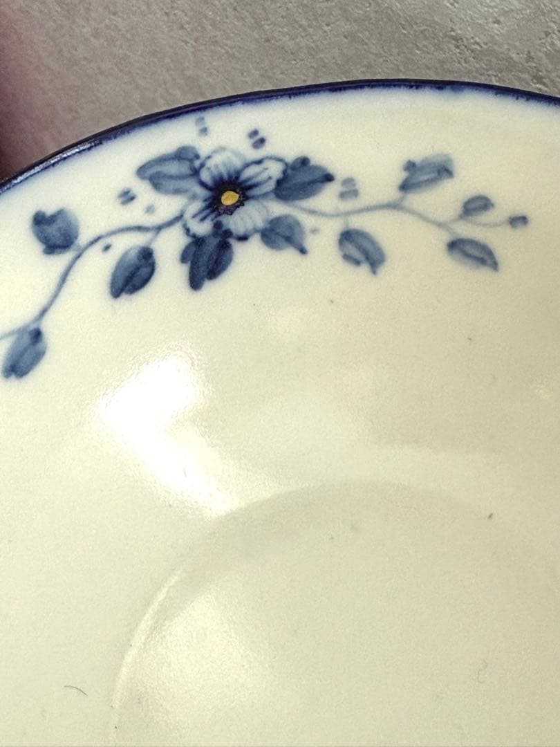 つちやまり 金彩入り 中型ボウル 未使用品