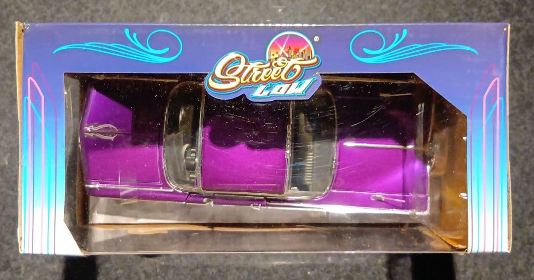 1959Chevy Impala ローライダーミニカー新品未開封✭*PURPLE