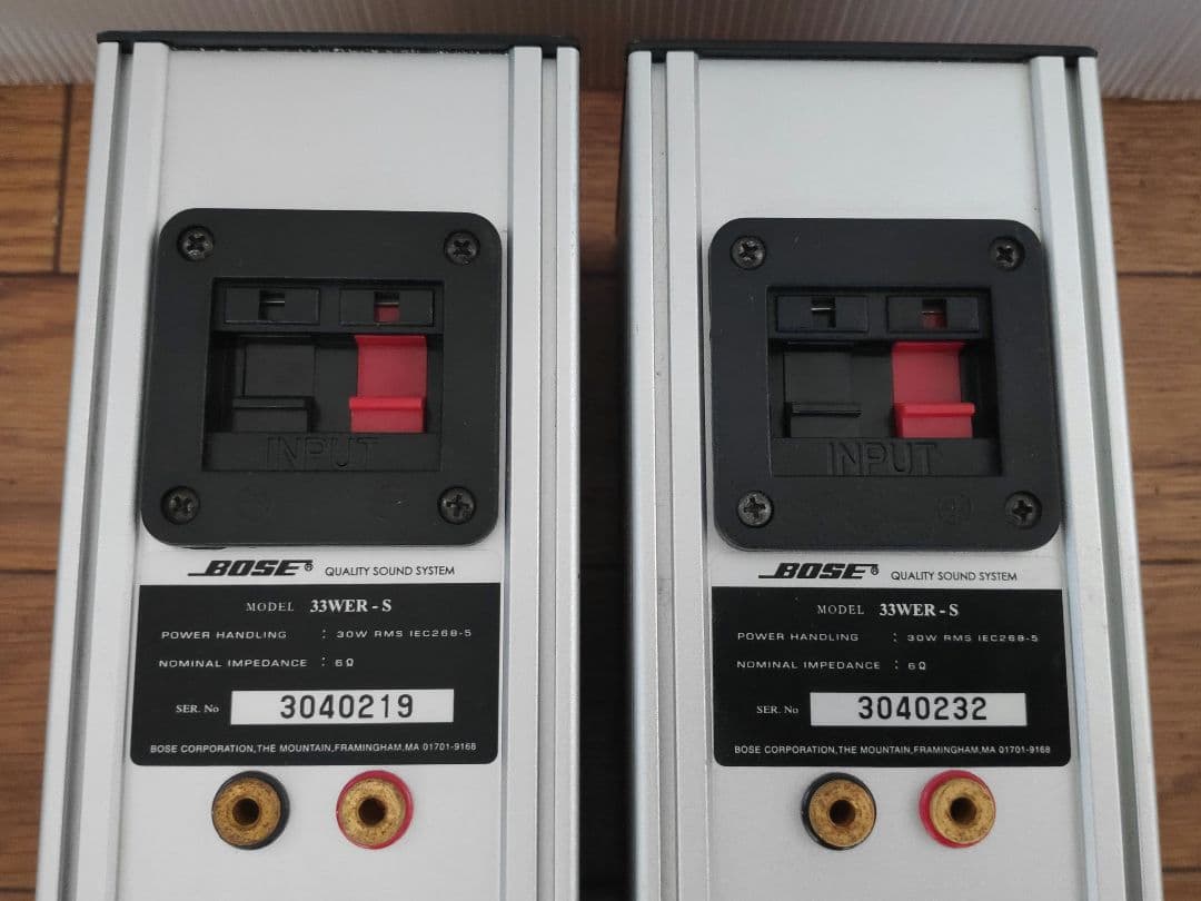 BOSE ボーズ スピーカー 33WER-S 2本セット