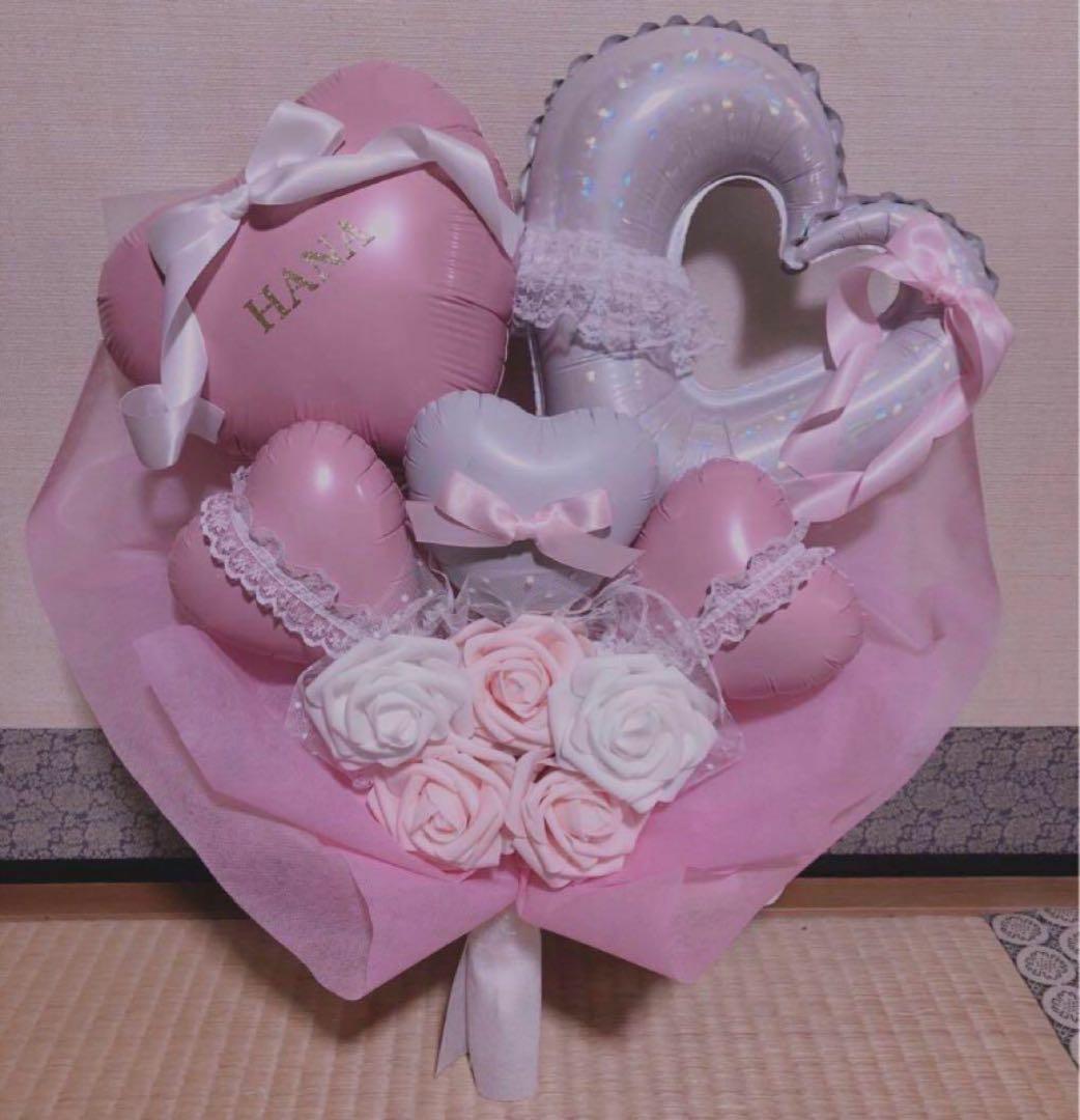 卒業ブーケ　卒業　バルーンブーケ　花束　バルーンギフト　生誕祭　推し