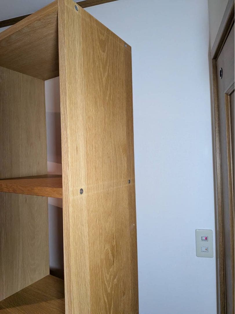 ■送料込■無印良品 スタッキングシェルフ 5×3 オーク 収納 木製棚