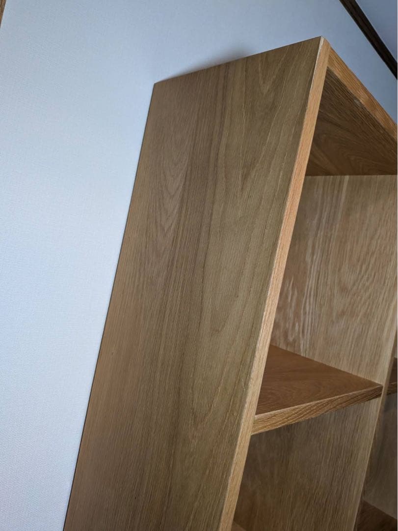■送料込■無印良品 スタッキングシェルフ 5×3 オーク 収納 木製棚