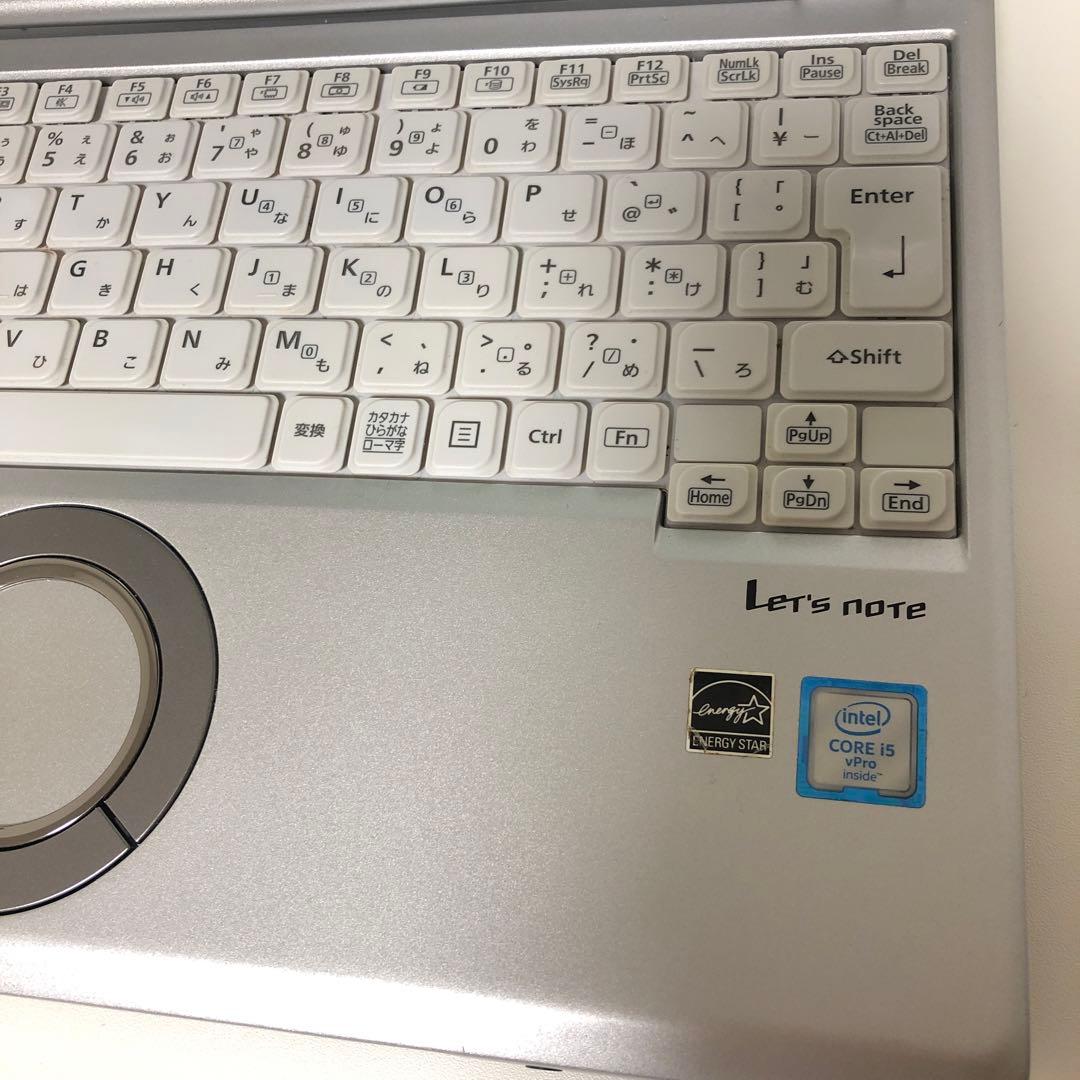 Let's note CF-SZ5 i5第6世代SSD バッテリー：12時間超②