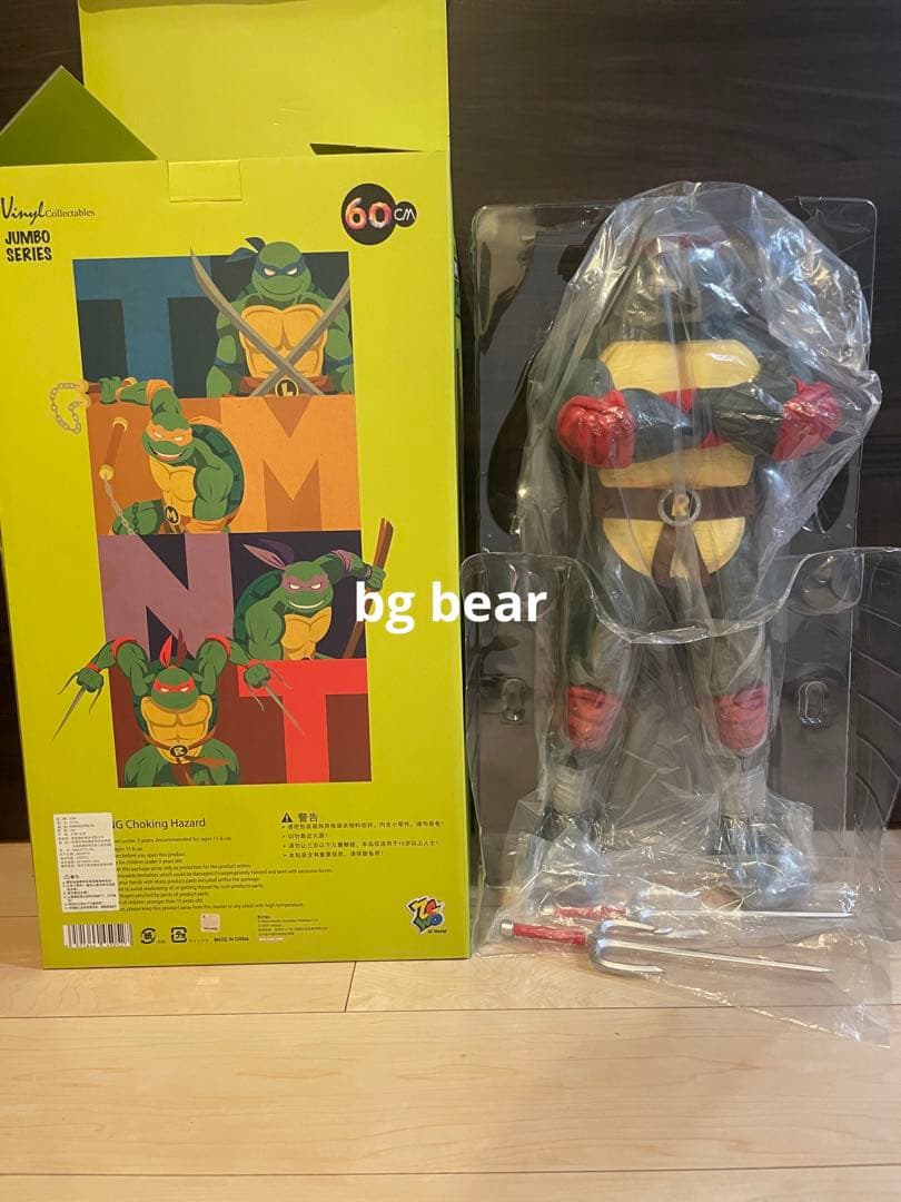 TMNT ラファエロ　ライセンス品　フィギュア　アートトイ　60cm//ZCWO