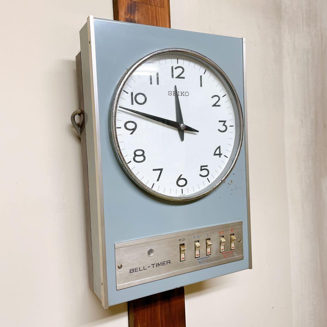 昭和レトロ　掛時計　ベルタイマー　SEIKO