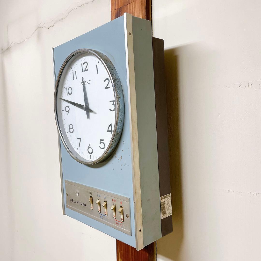 昭和レトロ　掛時計　ベルタイマー　SEIKO
