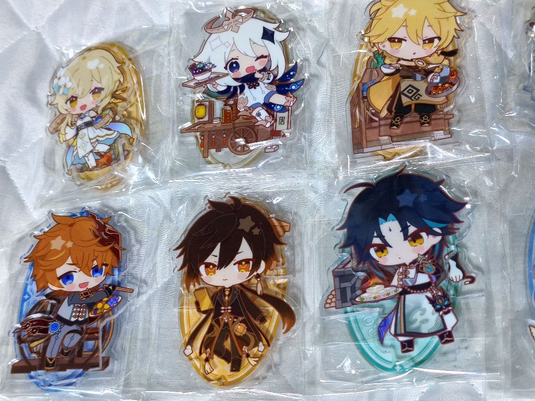 原神 璃月+‪α‬ スイパラアクスタ＆コースターセット