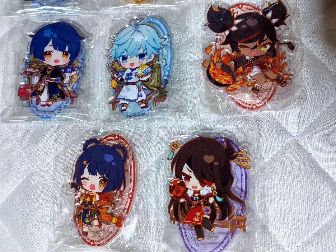 原神 璃月+‪α‬ スイパラアクスタ＆コースターセット