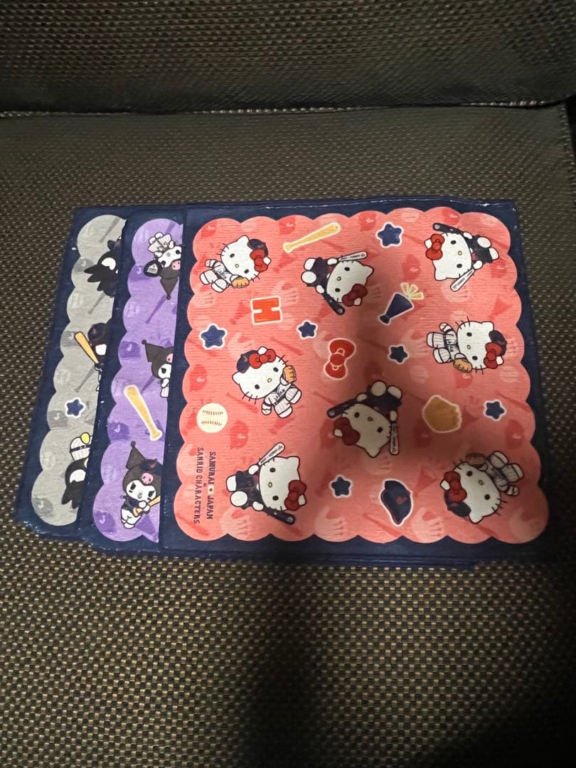 タイトーくじ　侍ジャパン×サンリオ　まとめ売り9点