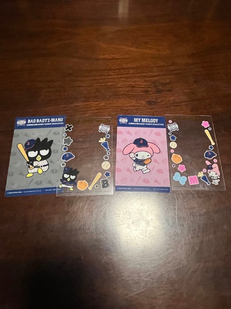 タイトーくじ　侍ジャパン×サンリオ　まとめ売り9点