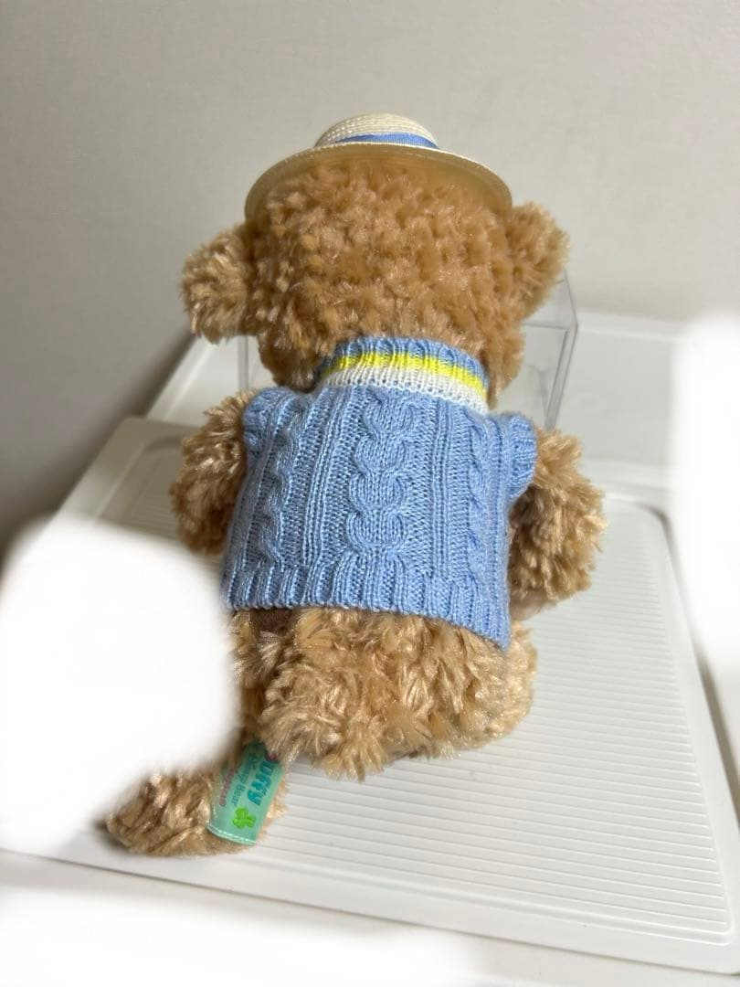 ダッフィー、シェリーメイぬいぐるみ、ぬいぐるみネックストラップセッ（スプリング）