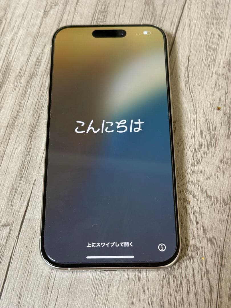 【ジャンク品】iPhone15 Pro 1TB