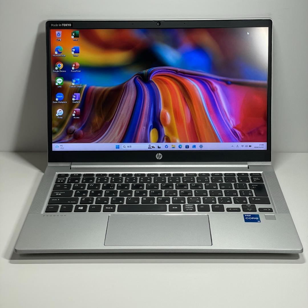 第11世代 HP ProBook 430 G8 メモリ16GB 薄型 軽量 i5