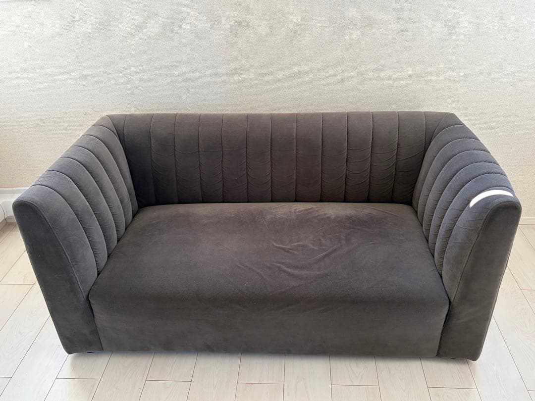 Francfranc ソファ　ダークグレー 2-3人用ソファ