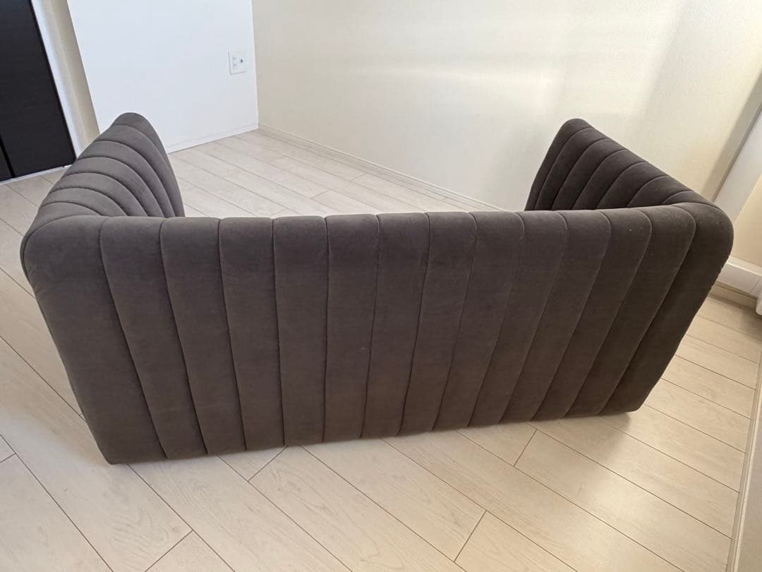 Francfranc ソファ　ダークグレー 2-3人用ソファ