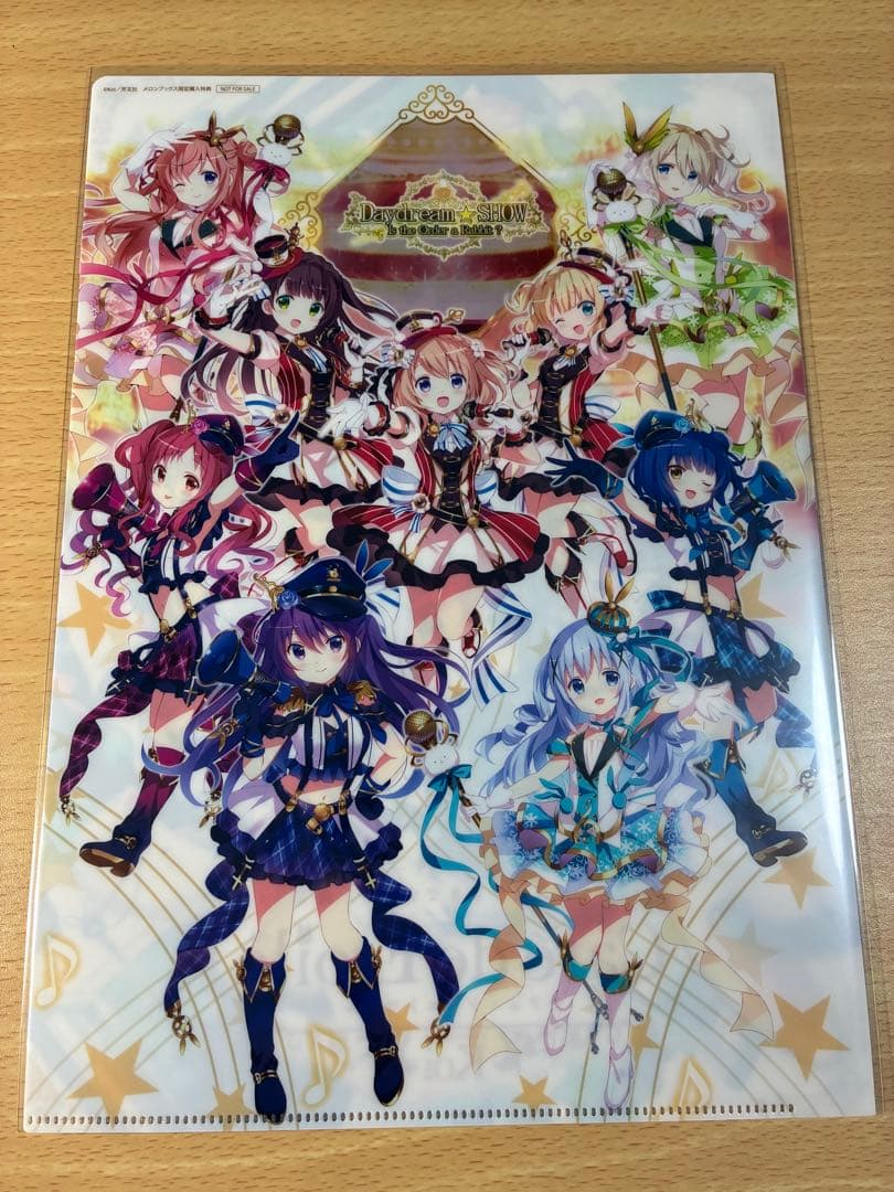 「ご注文はうさぎですか？」画集　店舗特典クリアファイル8枚セット