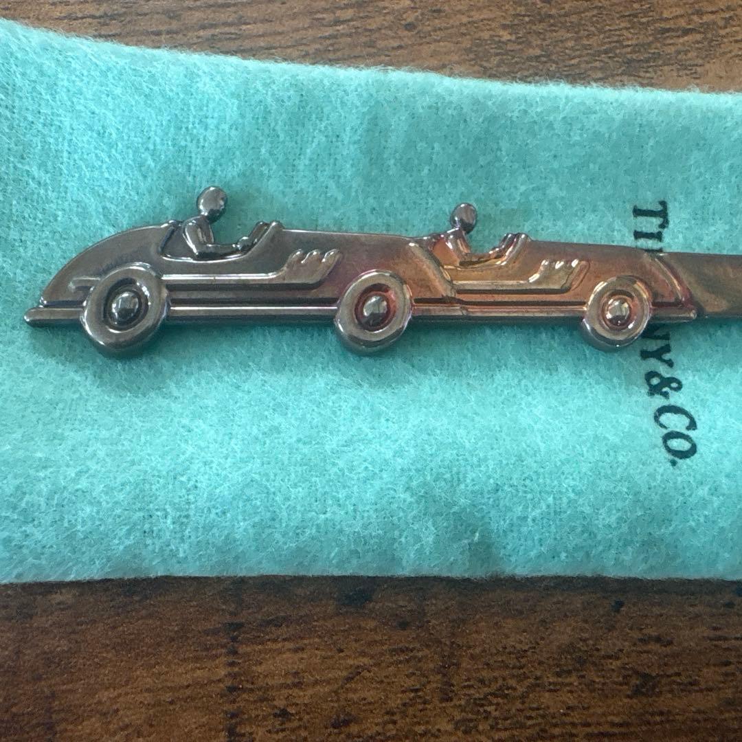 【新品】TIFFANYティファニーシルバー925スプーン食器車レーシングカー